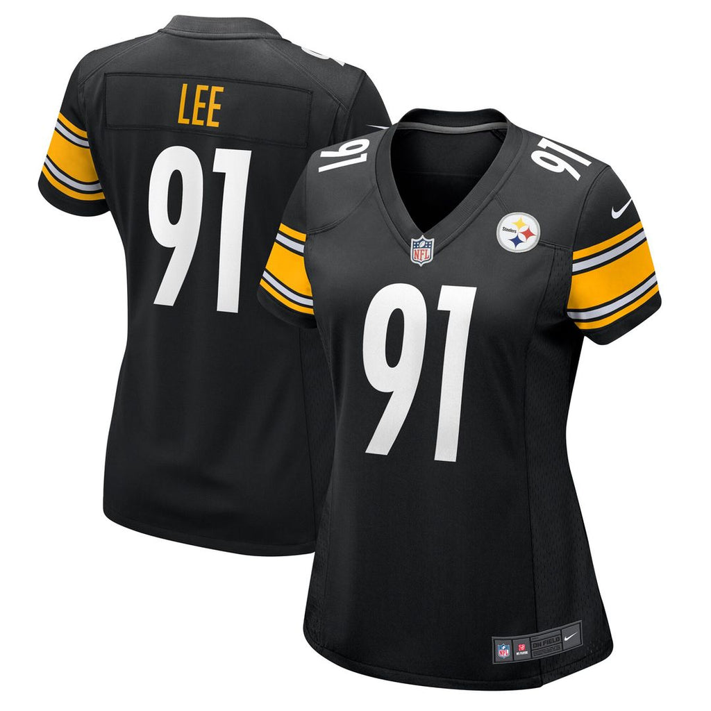 Logan Lee Pittsburgh Steelers Nike Women's Team Game Jersey - Black