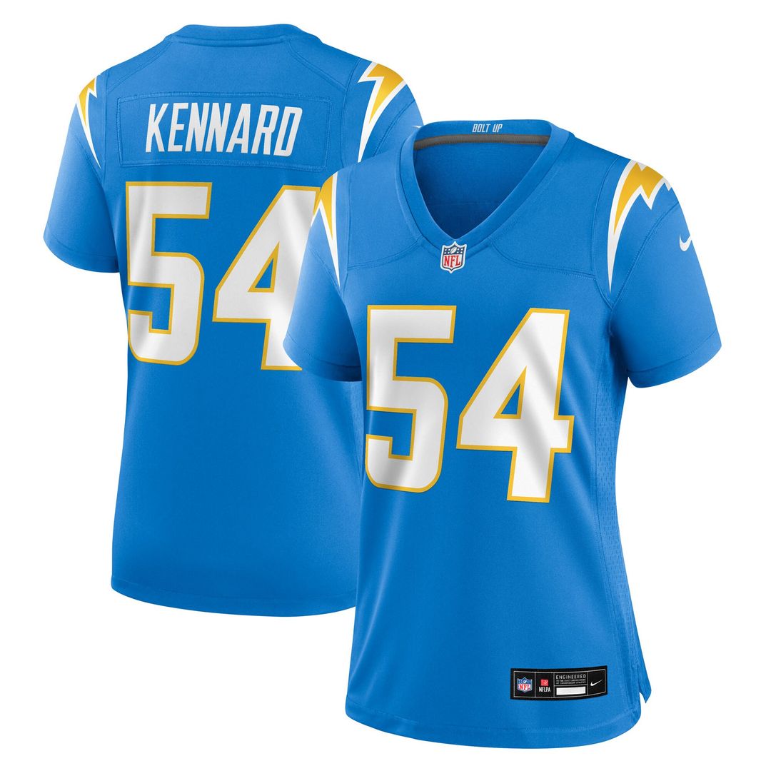 Kyle Kennard Los Angeles Chargers Nike Women's Team Game Jersey - Powder Blue