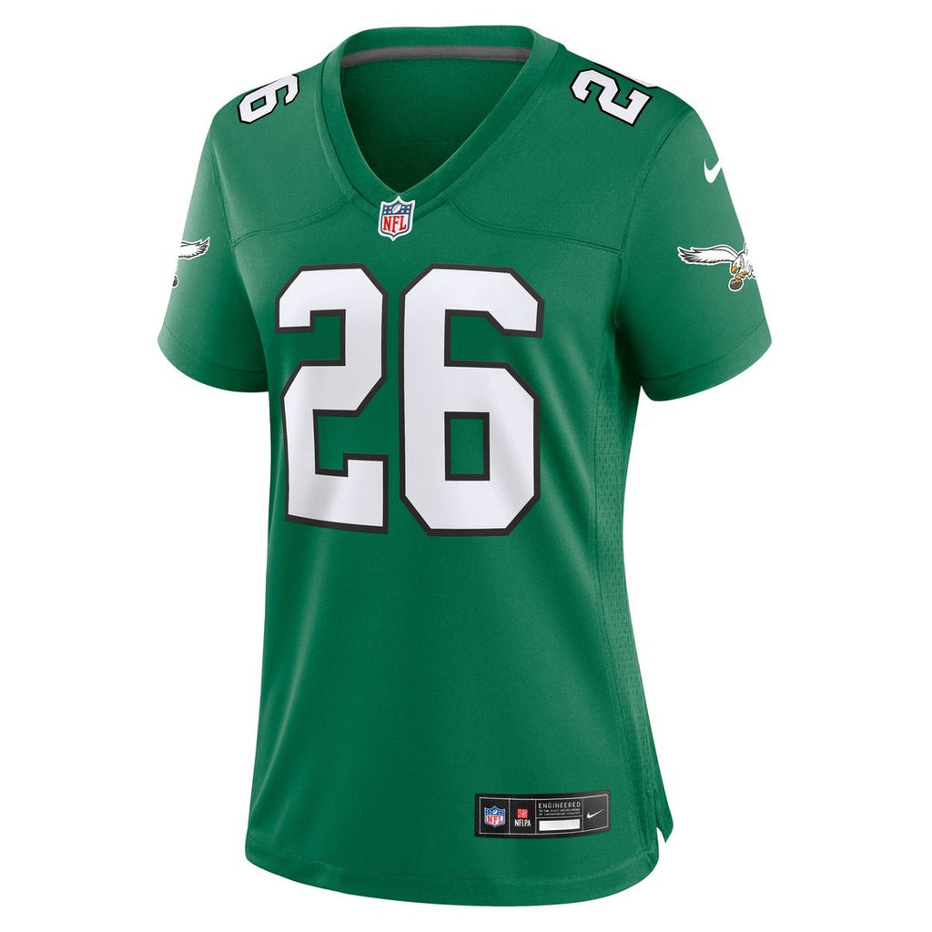 Saquon Barkley Philadelphia Eagles Nike Women's Alternate Game Official Jersey -  Kelly Green