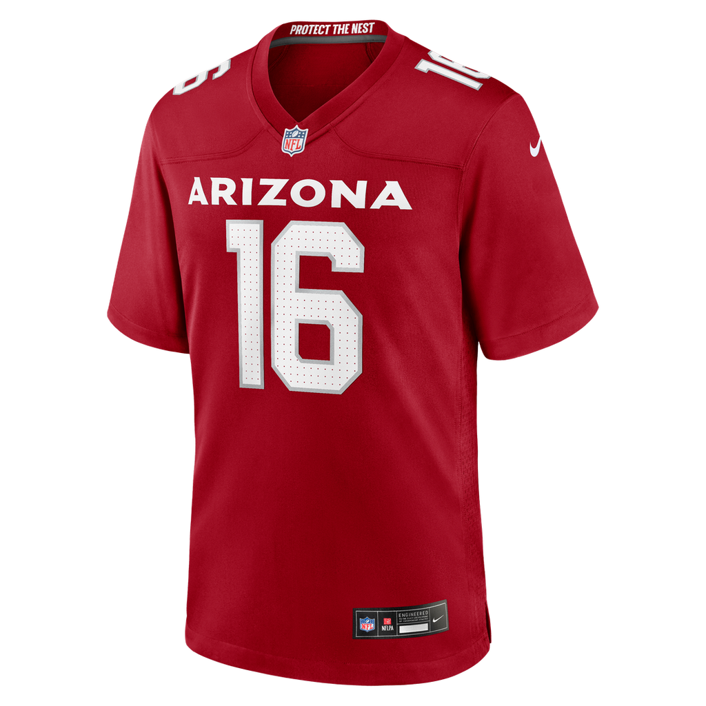 Max Melton Arizona Cardinals Nike Team Game Jersey - Cardinal