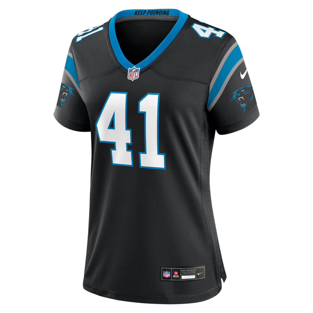 Jacoby Windmon Carolina Panthers Nike Women's Team Game Official Jersey -  Black