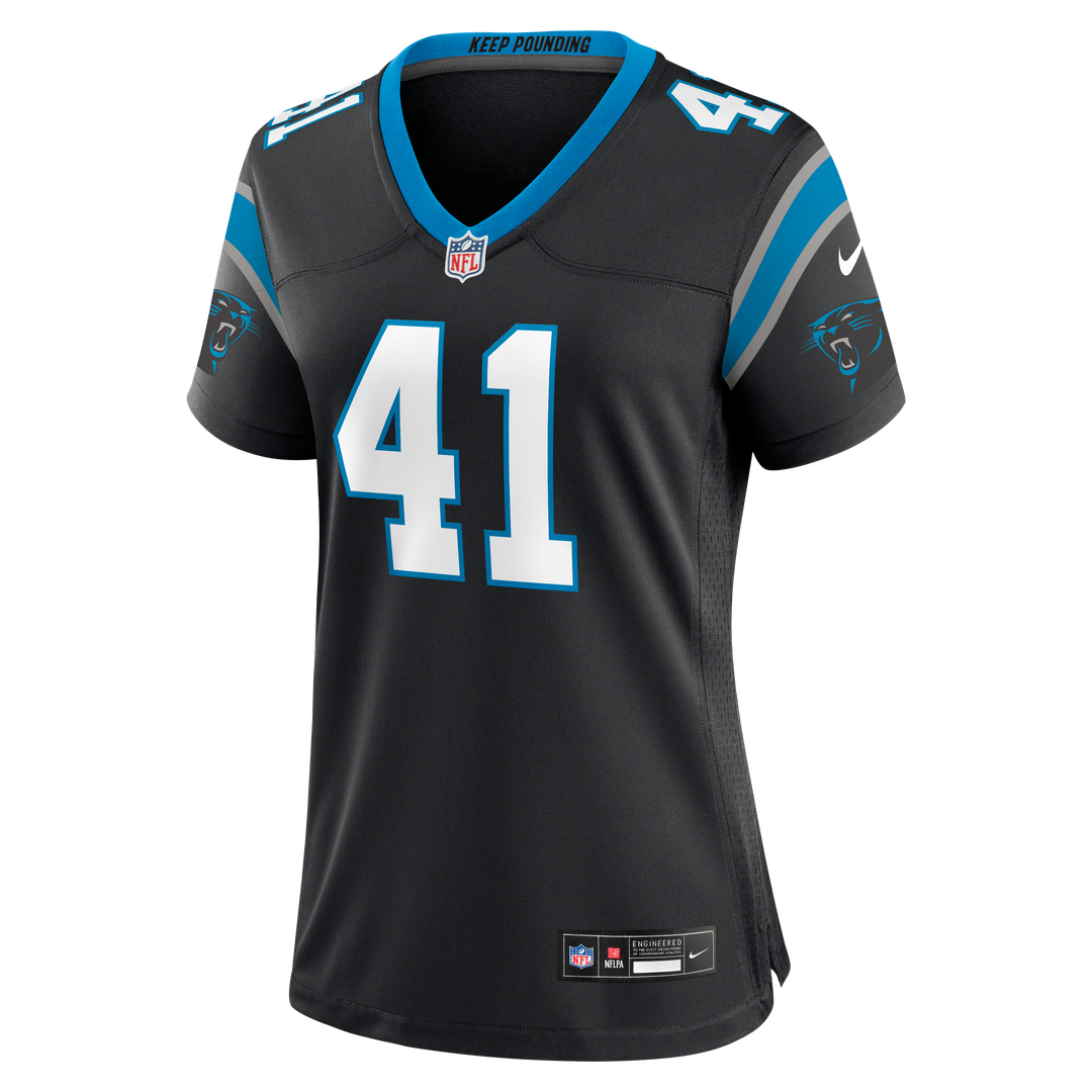 Jacoby Windmon Carolina Panthers Nike Women's Team Game Official Jersey -  Black