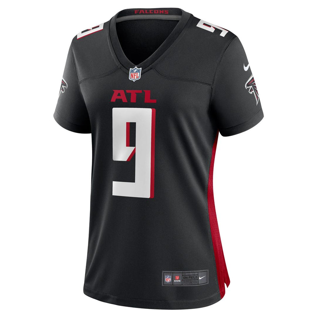 Michael Penix Jr. Atlanta Falcons Nike Women's Game Official Jersey -  Black