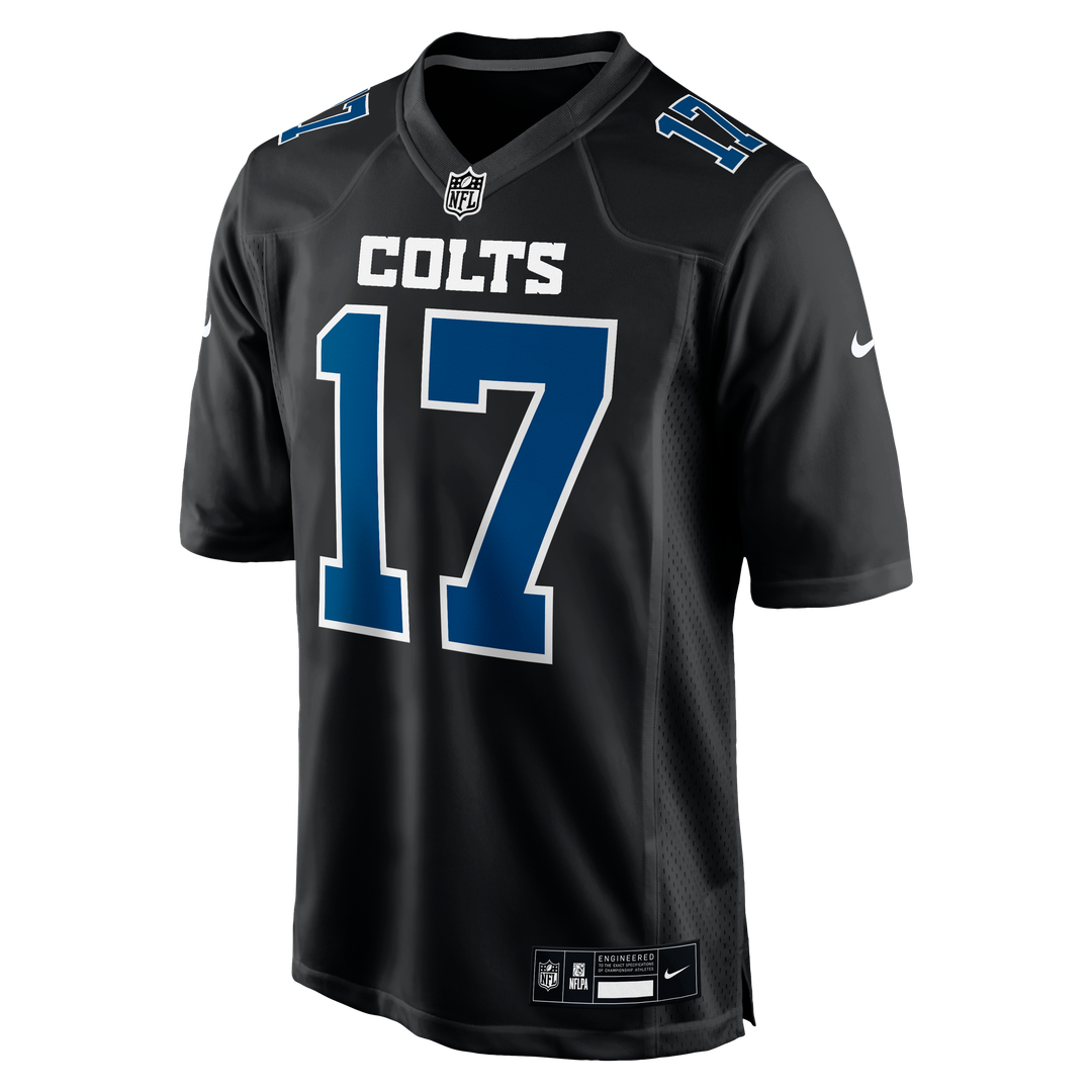 Daniel Jones Indianapolis Colts Nike Fashion Game Official Jersey - Carbon Black