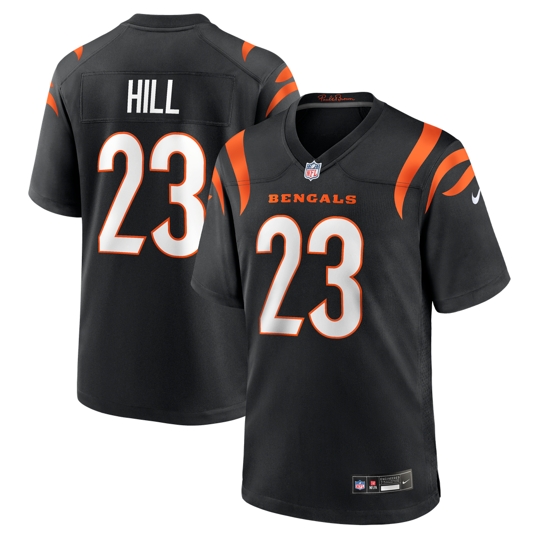 Daxton Hill Cincinnati Bengals Nike Player Game Official Jersey - Black