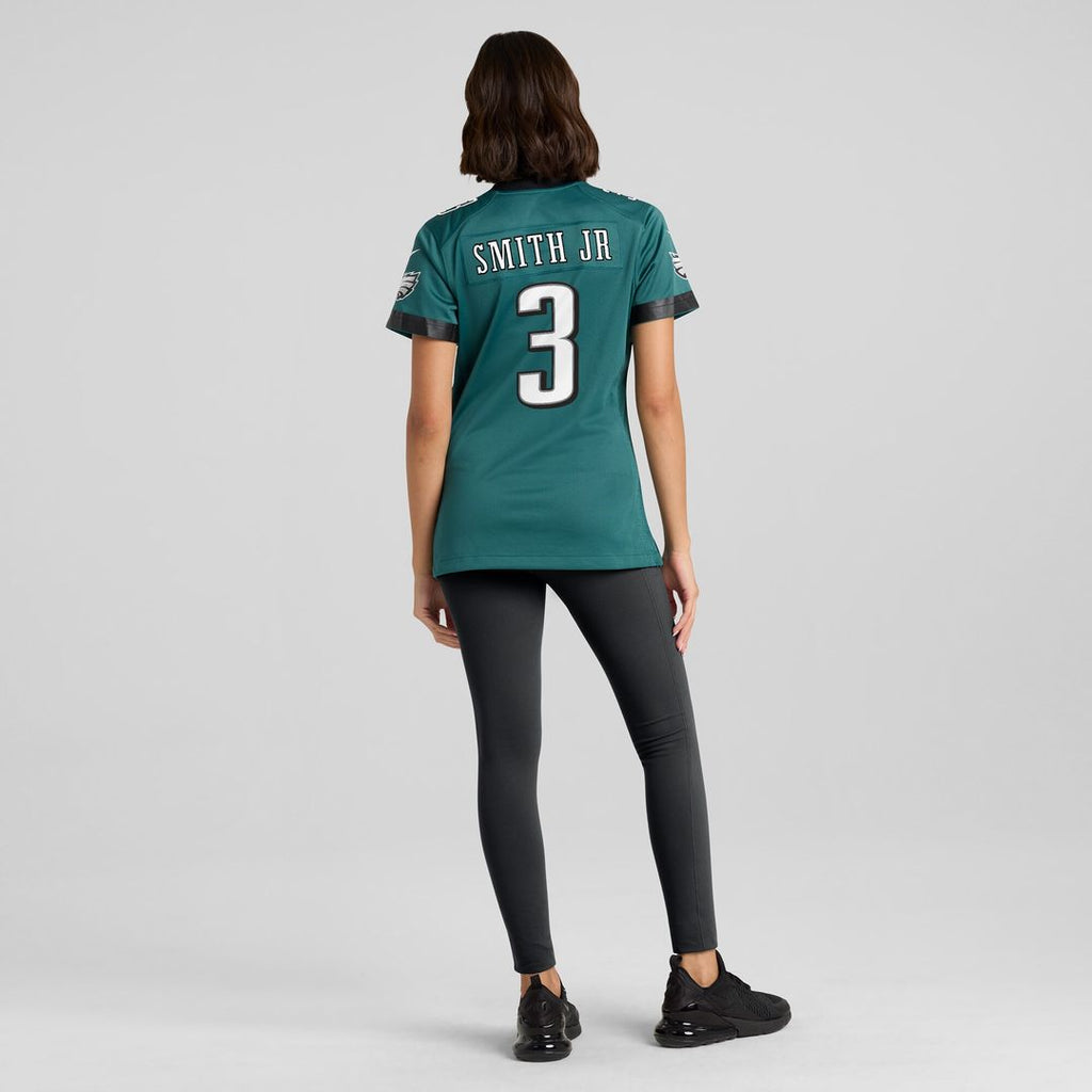 Nolan Smith Philadelphia Eagles Nike Women's Team Game Official Jersey - Midnight Green