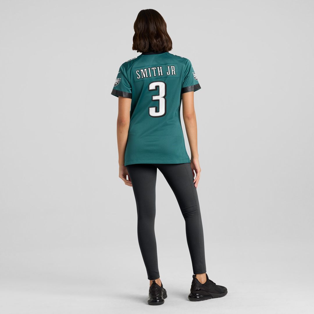 Nolan Smith Philadelphia Eagles Nike Women's Team Game Official Jersey - Midnight Green