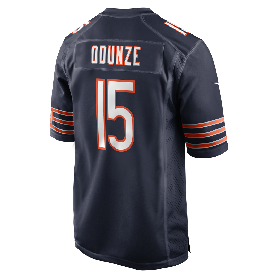 Rome Odunze Chicago Bears Nike  Player Game Official Jersey - Navy