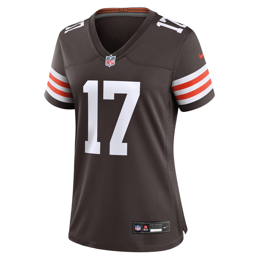 Jerome Baker Cleveland Browns Nike Women's Team Game Jersey - Brown