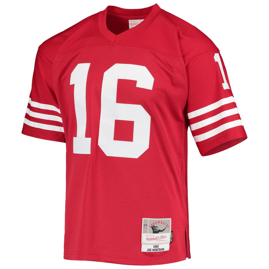 Joe Montana San Francisco 49ers Mitchell & Ness Legacy Replica Official Jersey - Scarlet