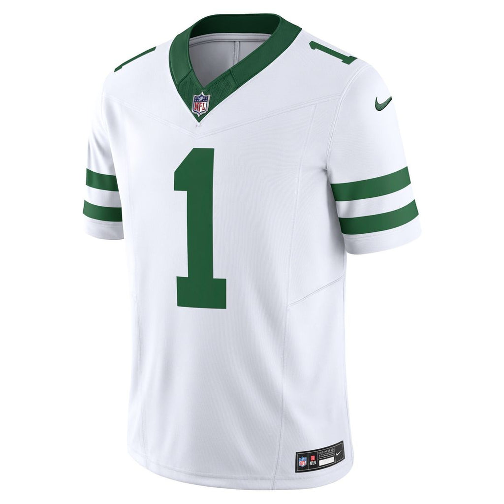 Ahmad Sauce Gardner New York Jets Nike Vapor F.U.S.E. Limited Official Jersey - Legacy White