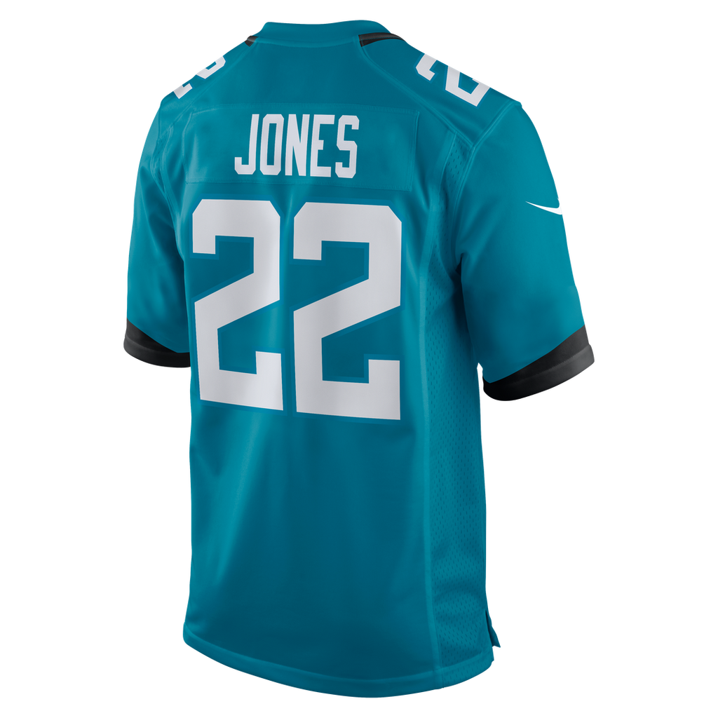 Jarrian Jones Jacksonville Jaguars Nike Team Game Official Jersey -  Teal