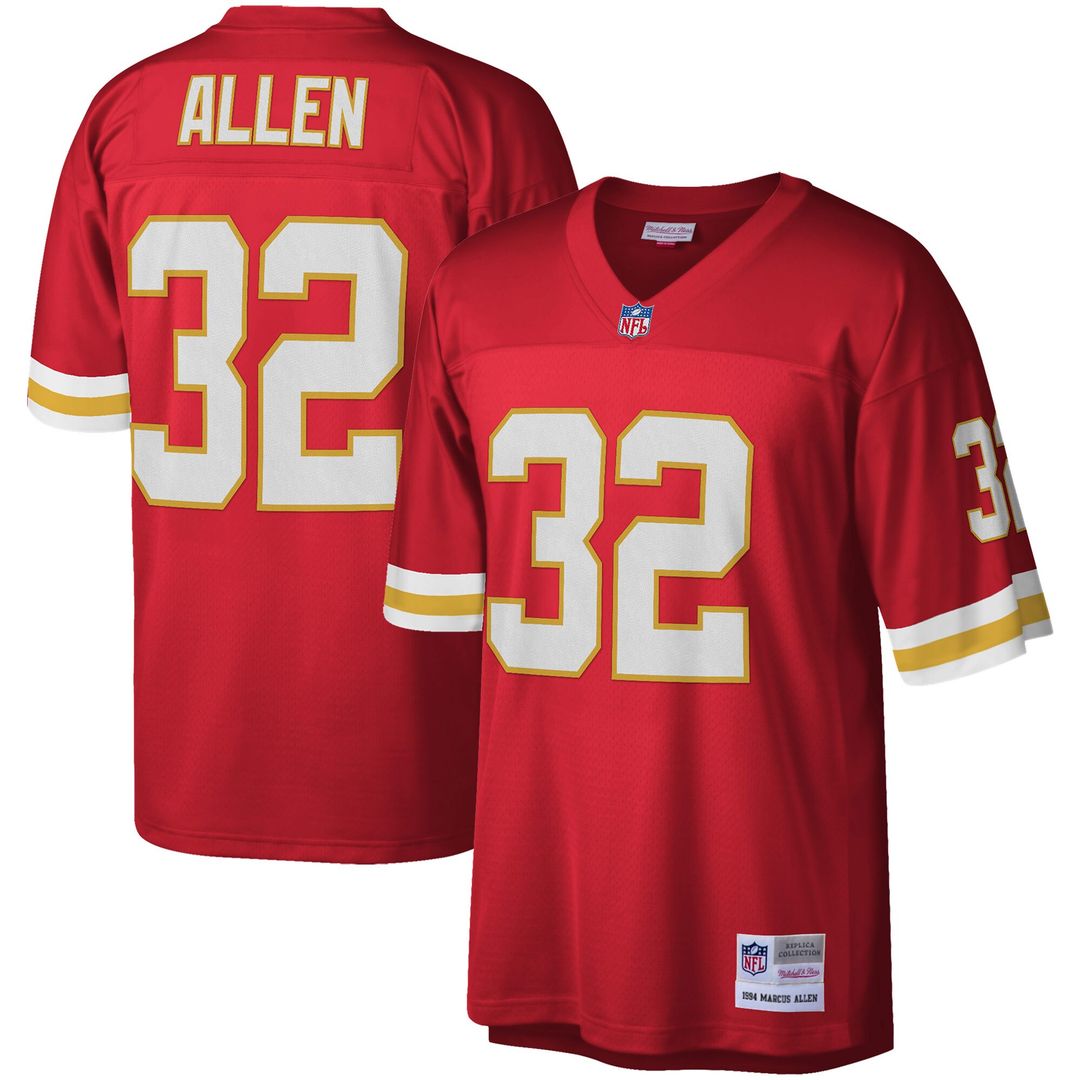 Marcus Allen Kansas City Chiefs Mitchell & Ness Legacy Replica Official Jersey - Red