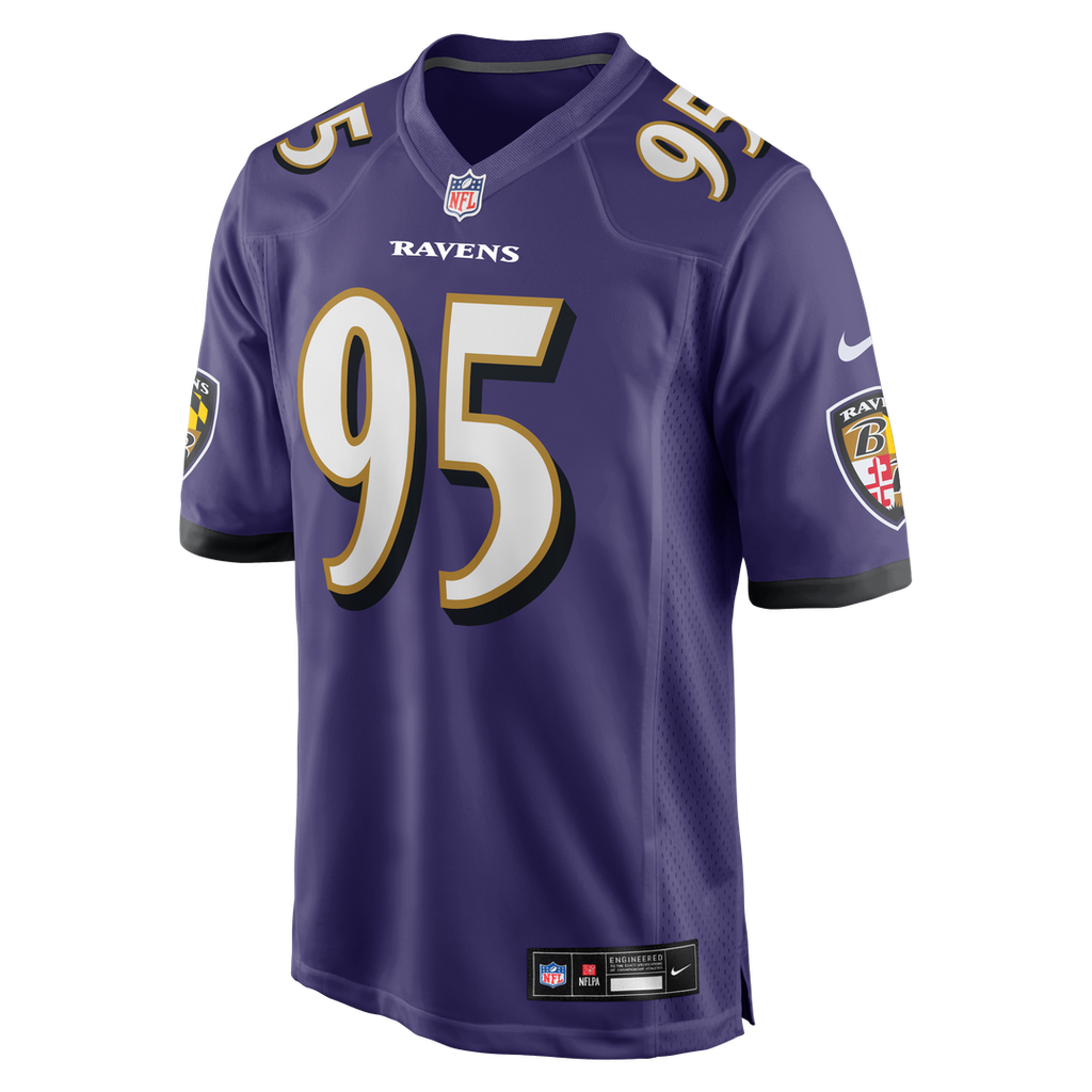 Tavius Robinson Baltimore Ravens Nike Team Game Official Jersey -  Purple