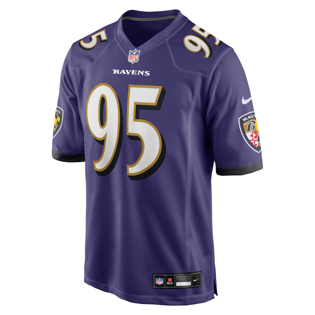 Tavius Robinson Baltimore Ravens Nike Team Game Official Jersey -  Purple