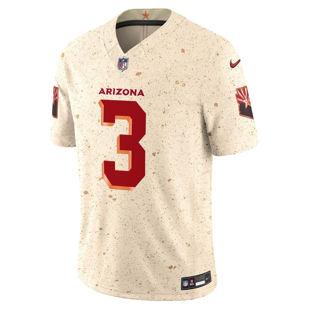 Budda Baker Arizona Cardinals Nike 2025 Rivalries Collection Stitched Limited Official Jersey - Natural