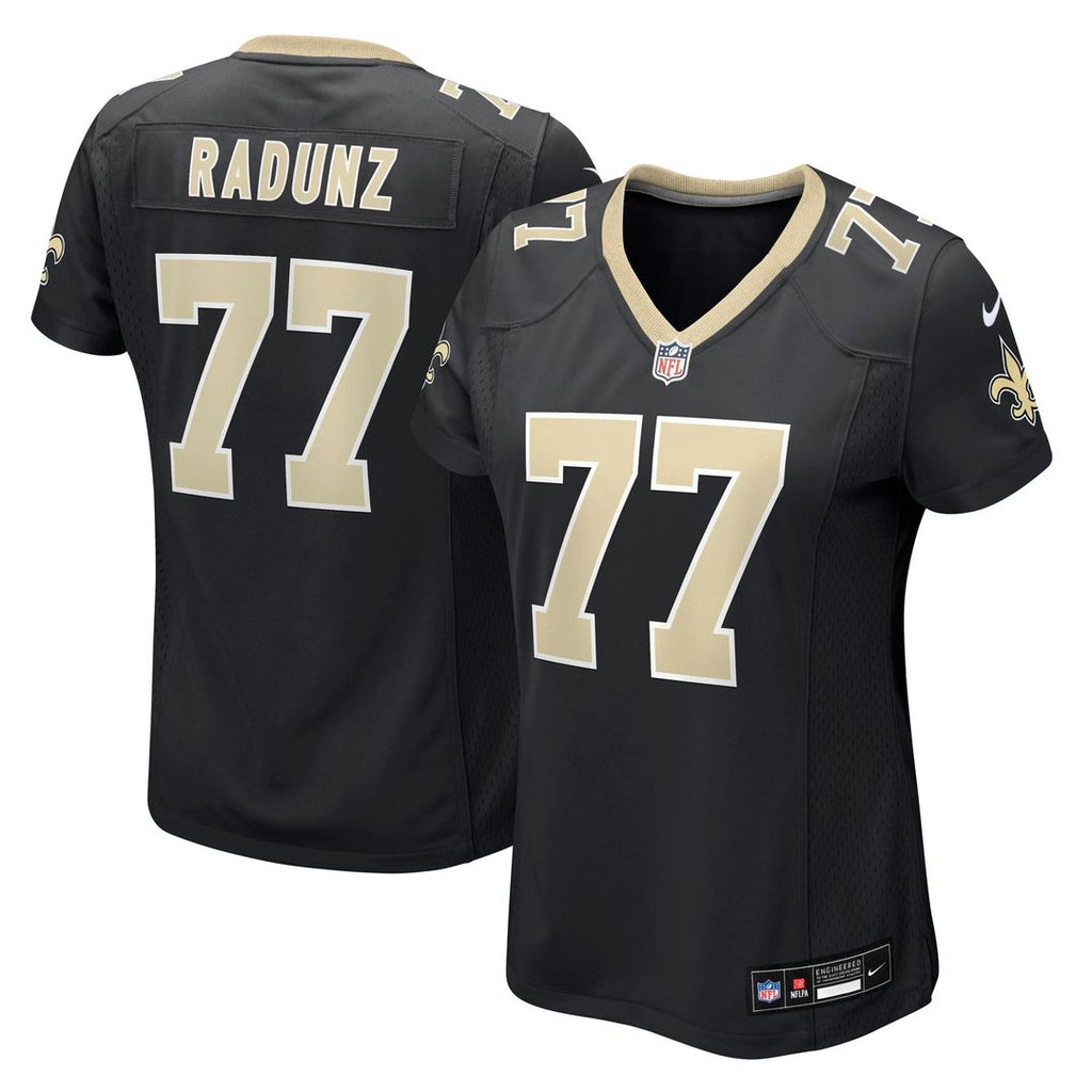 Dillon Radunz New Orleans Saints Nike Women's Team Game Official Jersey -  Black