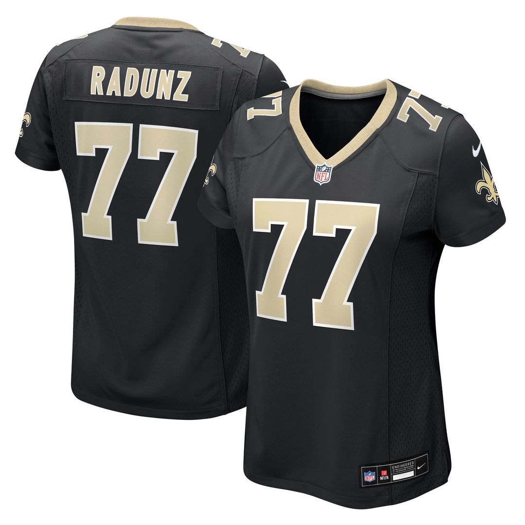Dillon Radunz New Orleans Saints Nike Women's Team Game Official Jersey -  Black
