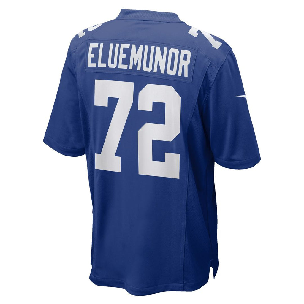 Jermaine Eluemunor New York Giants Nike Team Game Official Jersey -  Royal