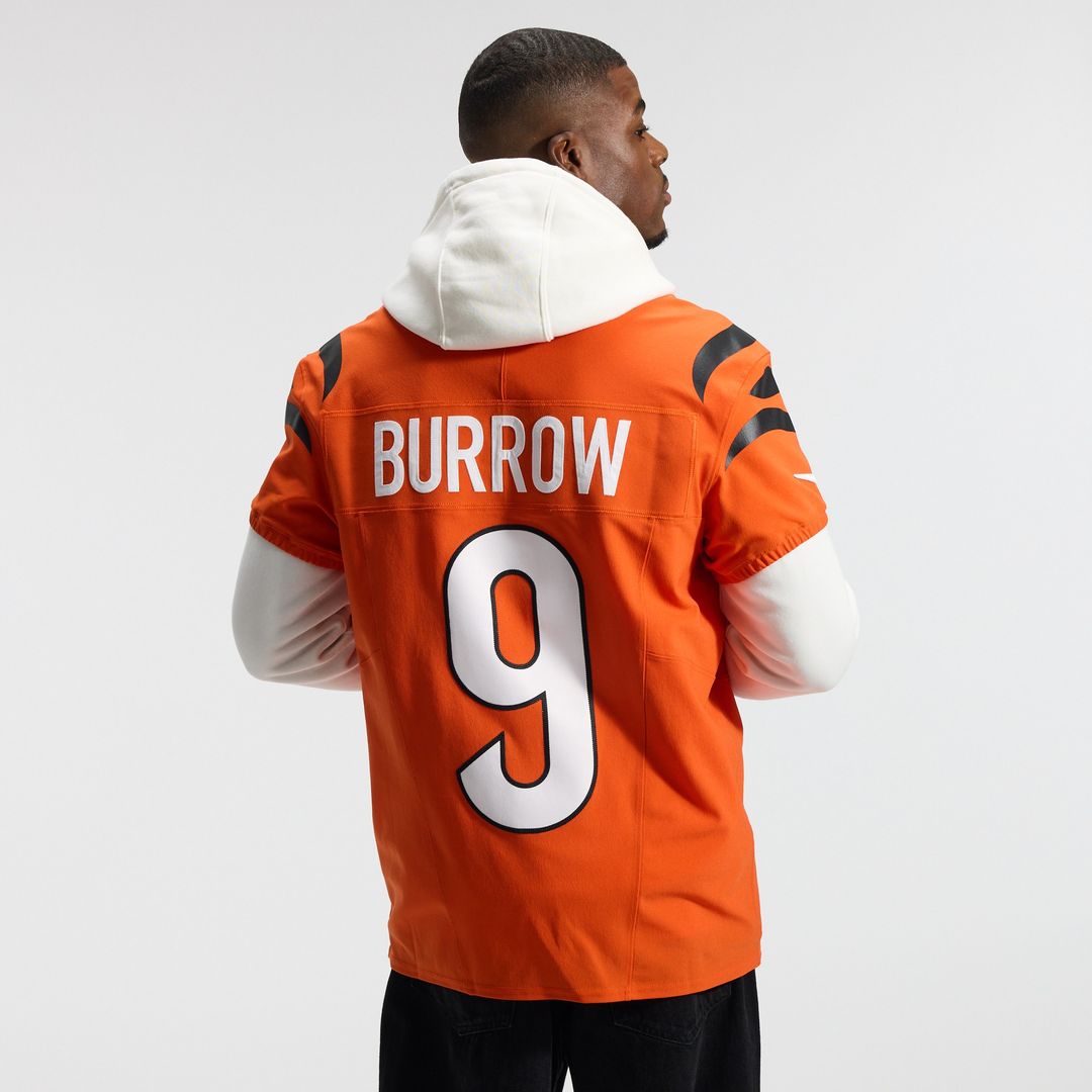 Joe Burrow Cincinnati Bengals Nike Vapor F.U.S.E. Elite Jersey - Orange