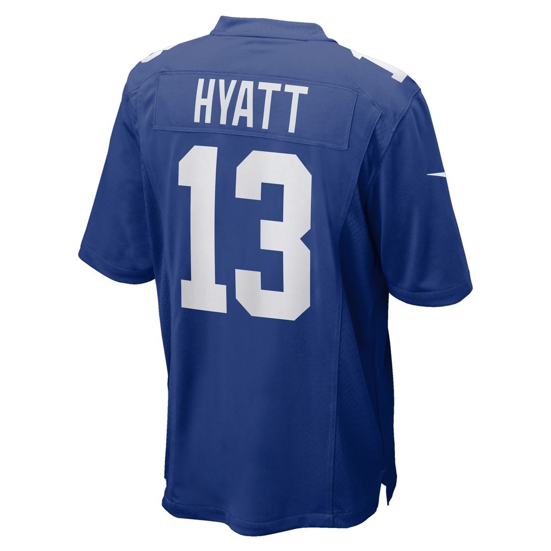 Jalin Hyatt New York Giants Nike Team Game Official Jersey -  Royal