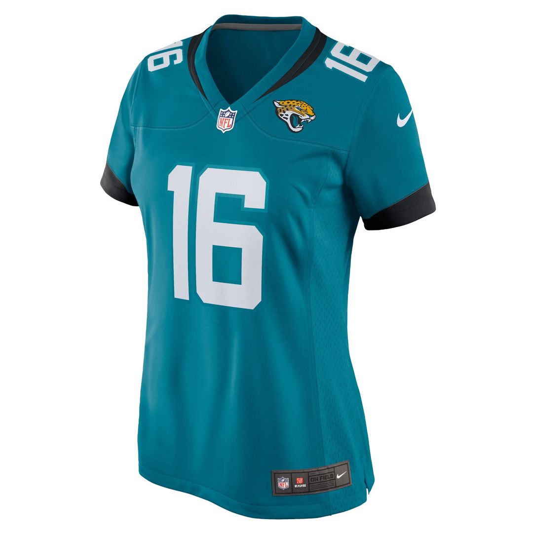 Trevor Lawrence Jacksonville Jaguars Nike Women's Player Game Jersey - Teal