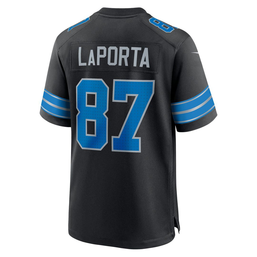 Sam LaPorta Detroit Lions Nike Game Official Jersey - Blue