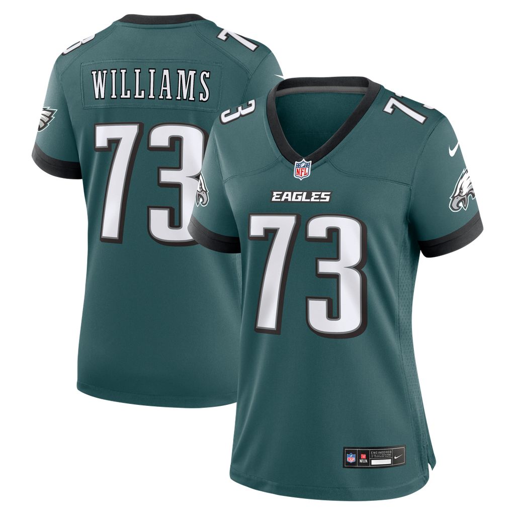Cameron Williams Philadelphia Eagles Nike Women's Team Game Official Jersey -  Midnight Green