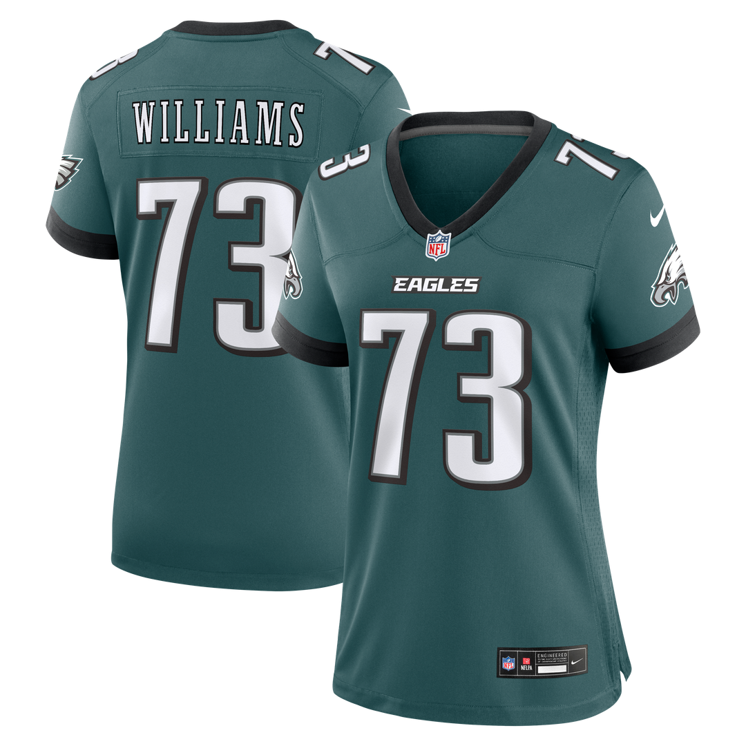 Cameron Williams Philadelphia Eagles Nike Women's Team Game Official Jersey -  Midnight Green