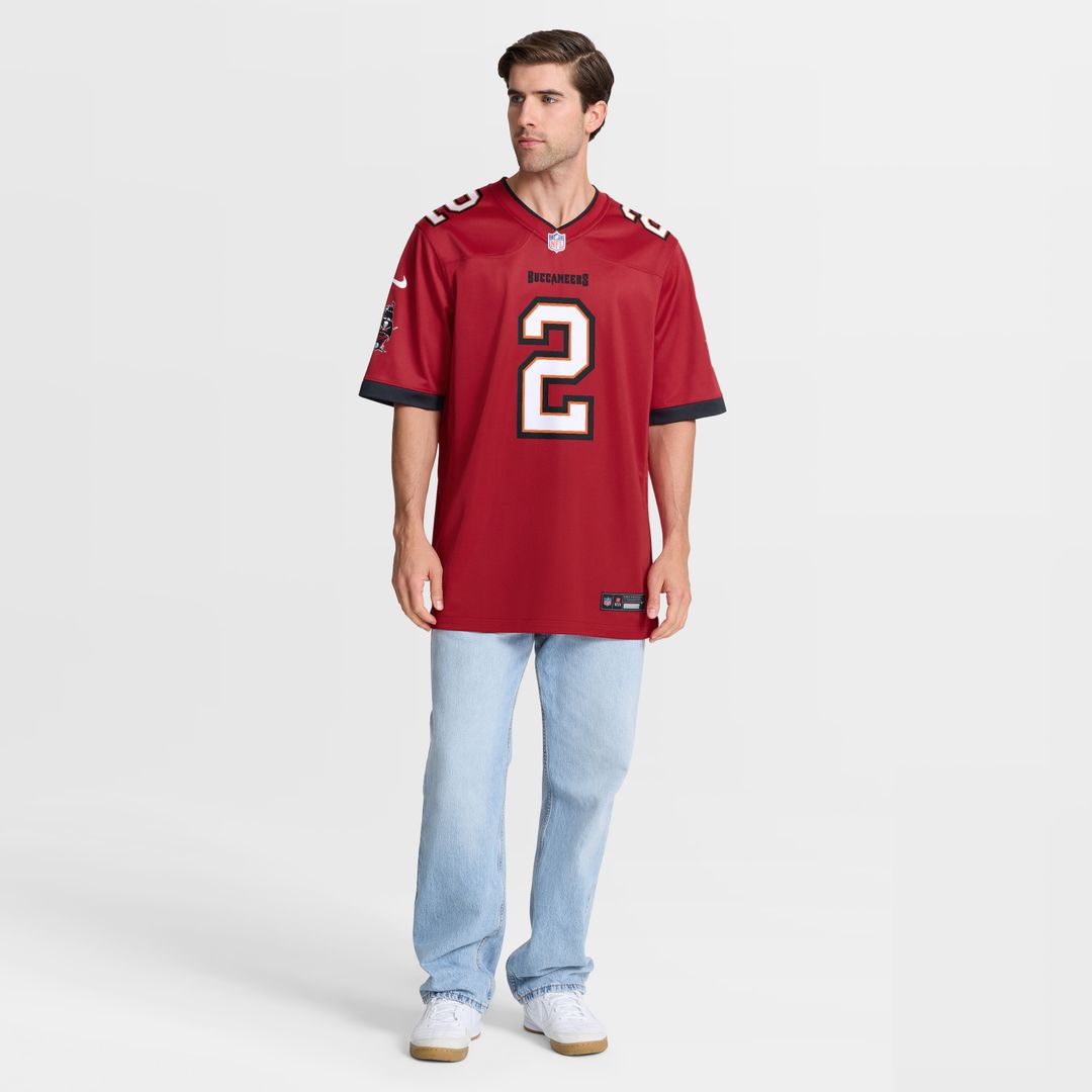 Emeka Egbuka Tampa Bay Buccaneers Nike Alternate Game Player Jersey - Pewter