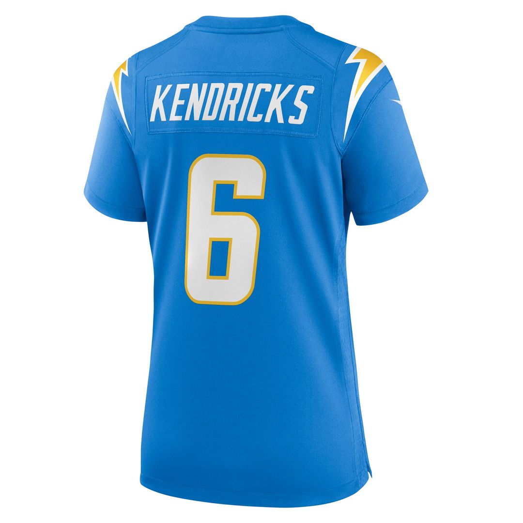 Eric Kendricks Los Angeles Chargers Nike Women's Game Player Official Jersey - Powder Blue