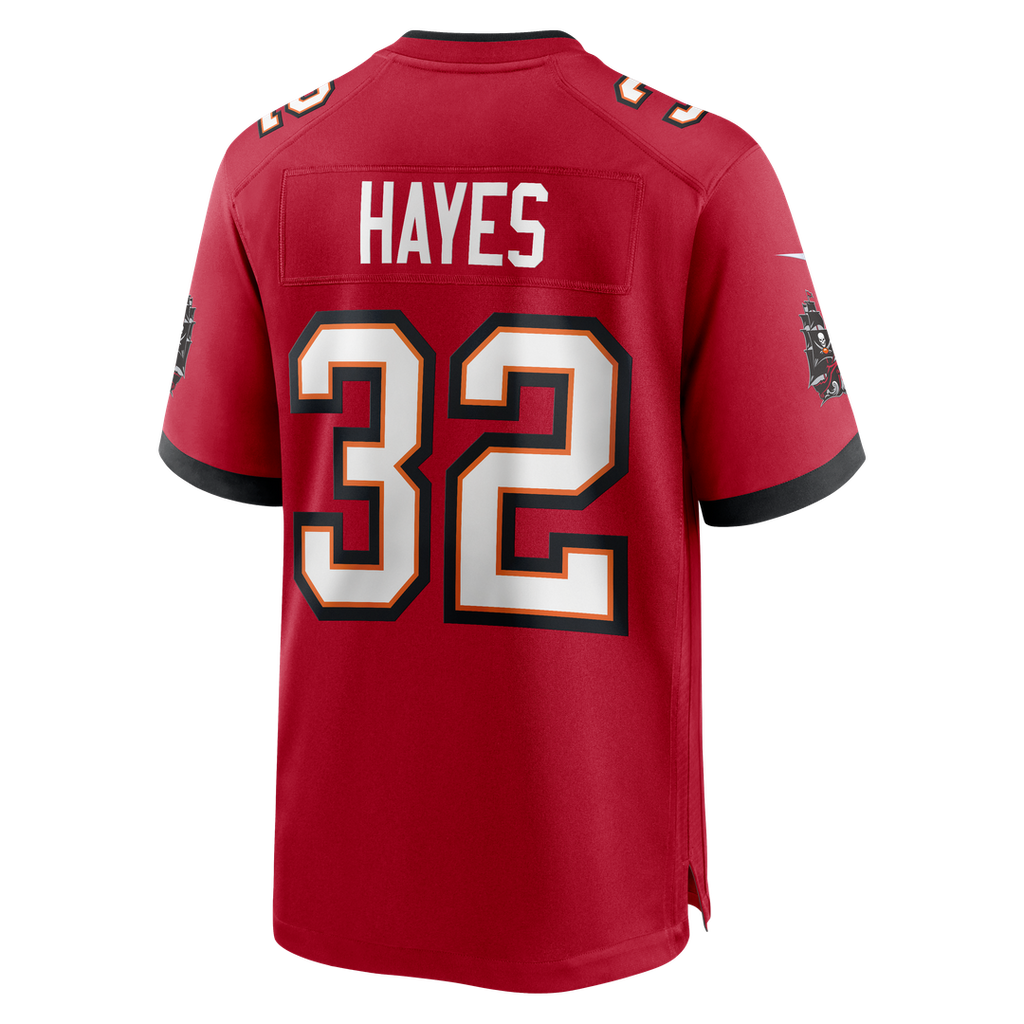 Josh Hayes Tampa Bay Buccaneers Nike  Game Official Jersey -  Red