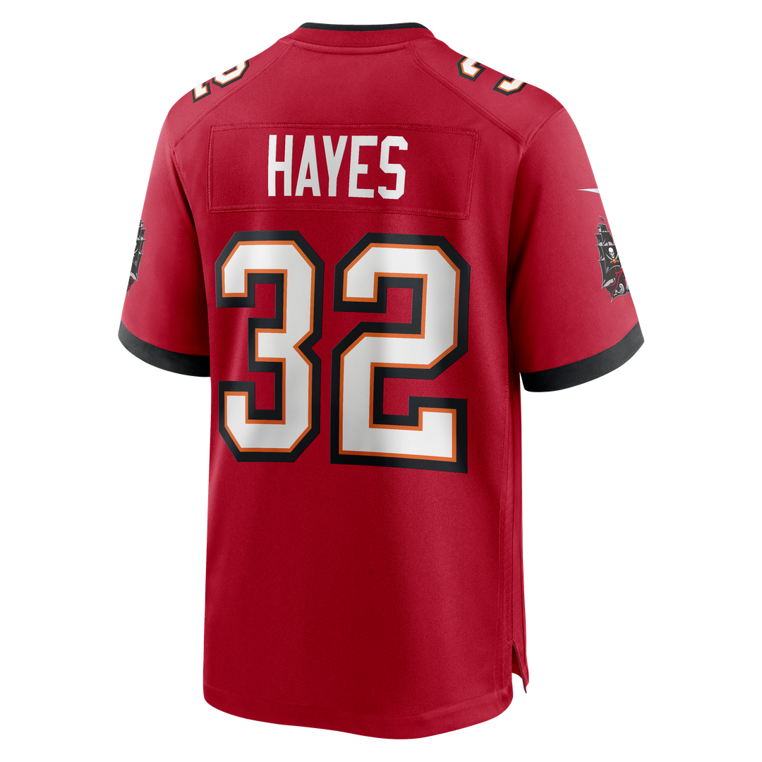 Josh Hayes Tampa Bay Buccaneers Nike  Game Official Jersey -  Red