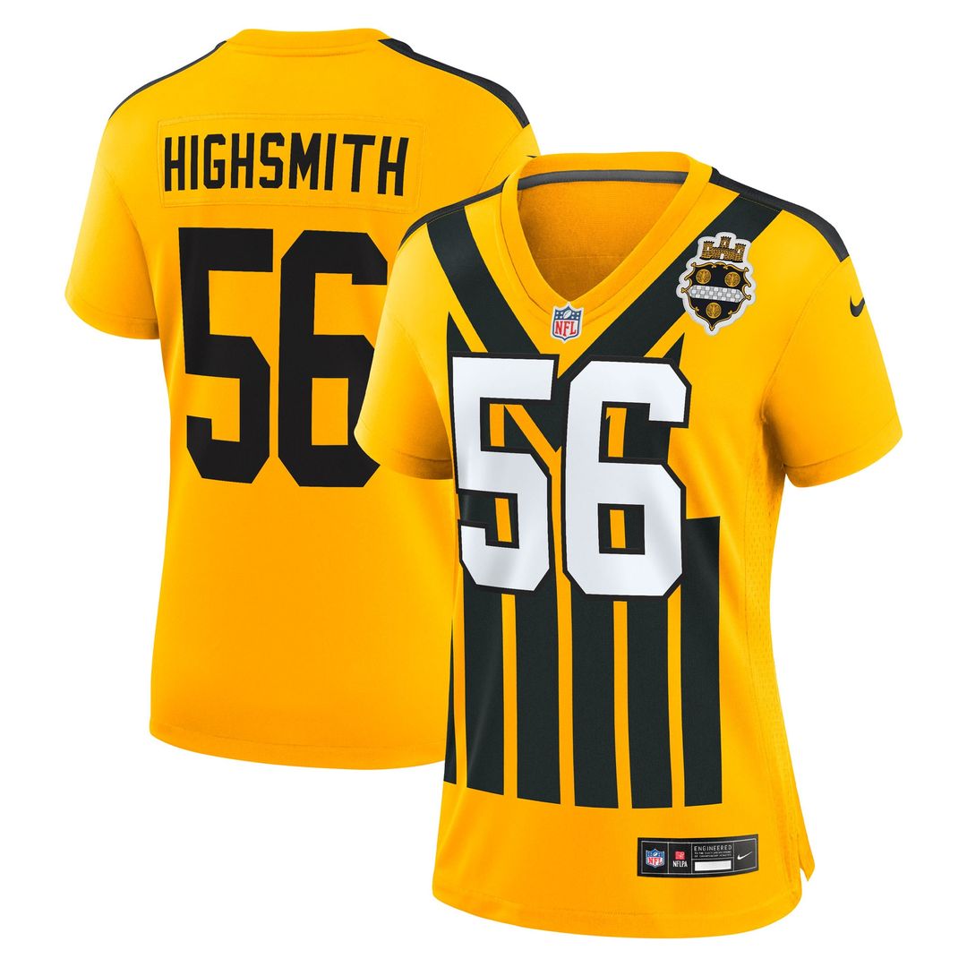 Alex Highsmith Pittsburgh Steelers Nike Women's Team Game Jersey - Black