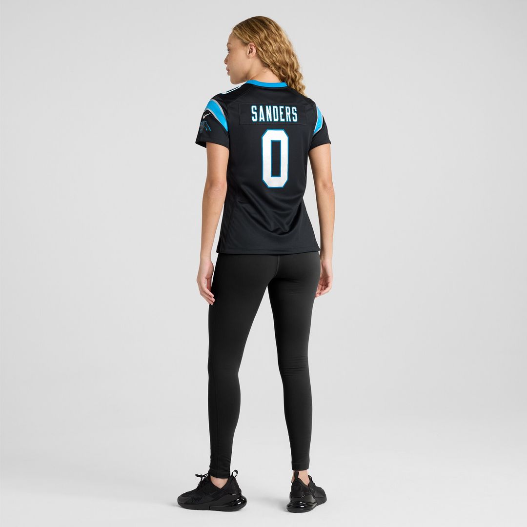 Ja'Tavion Sanders Carolina Panthers Nike Women's  Game Official Jersey -  Black