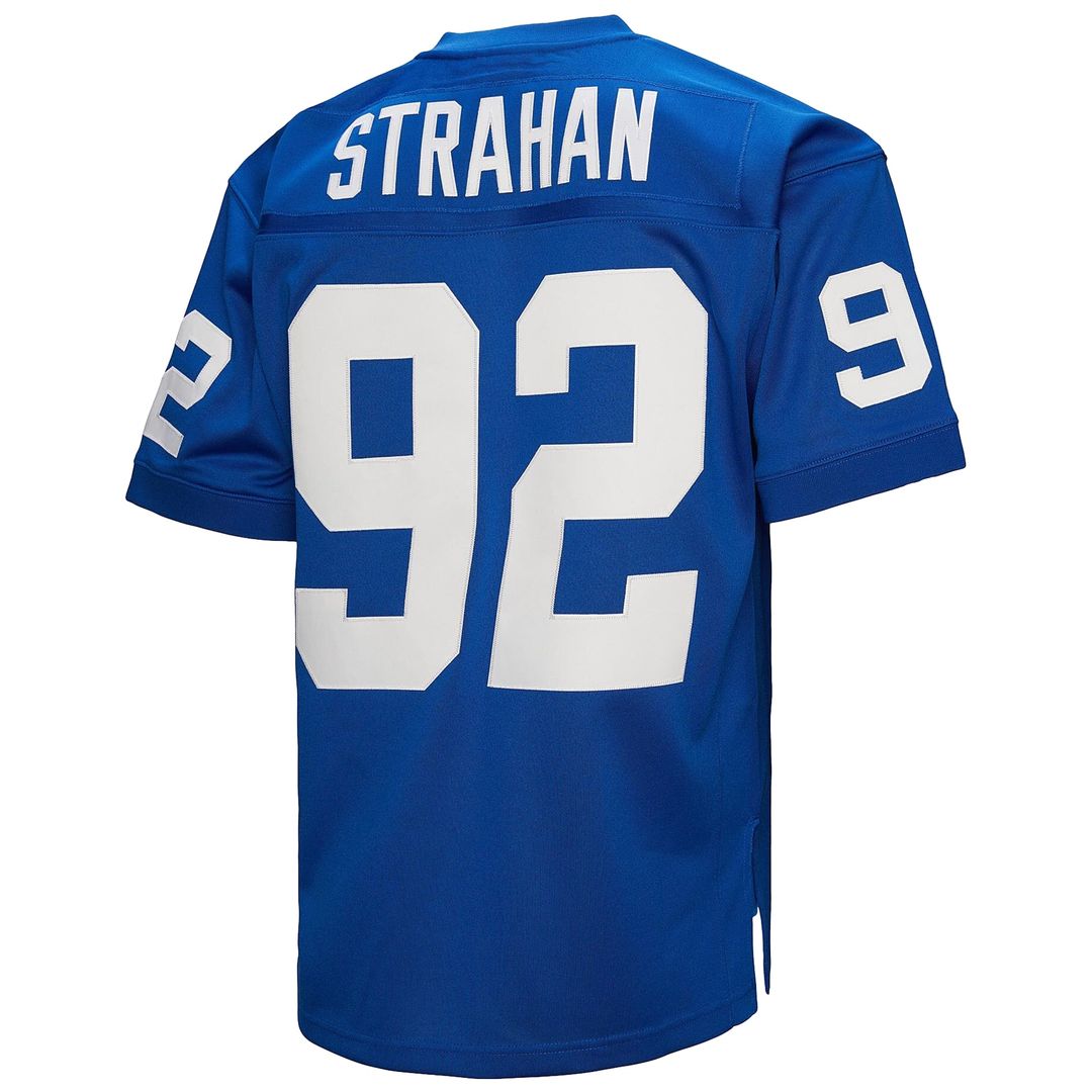 Michael Strahan New York Giants 1994 Mitchell & Ness Authentic Throwback Retired Player Official Jersey - Royal