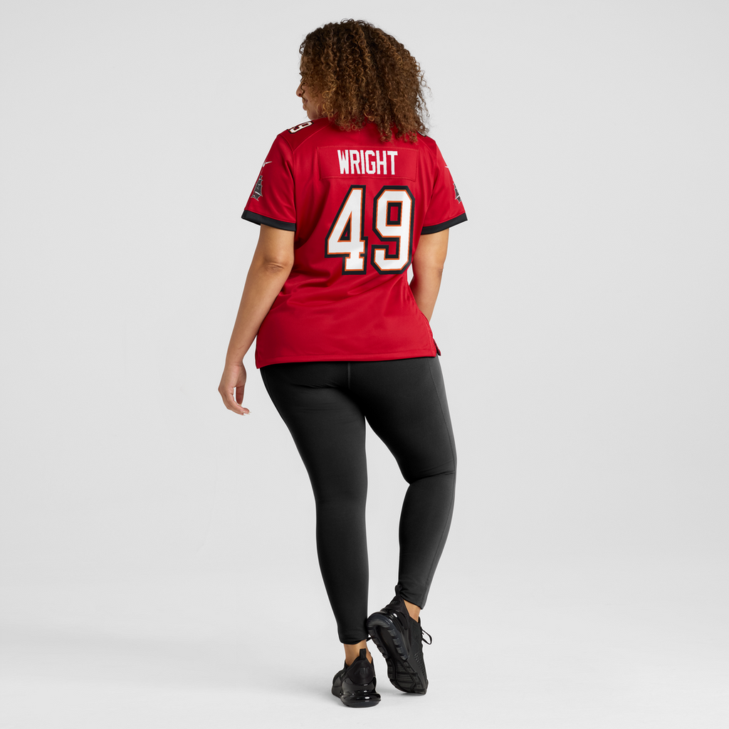 Owen Wright Tampa Bay Buccaneers Nike Women's Team Game Jersey - Red