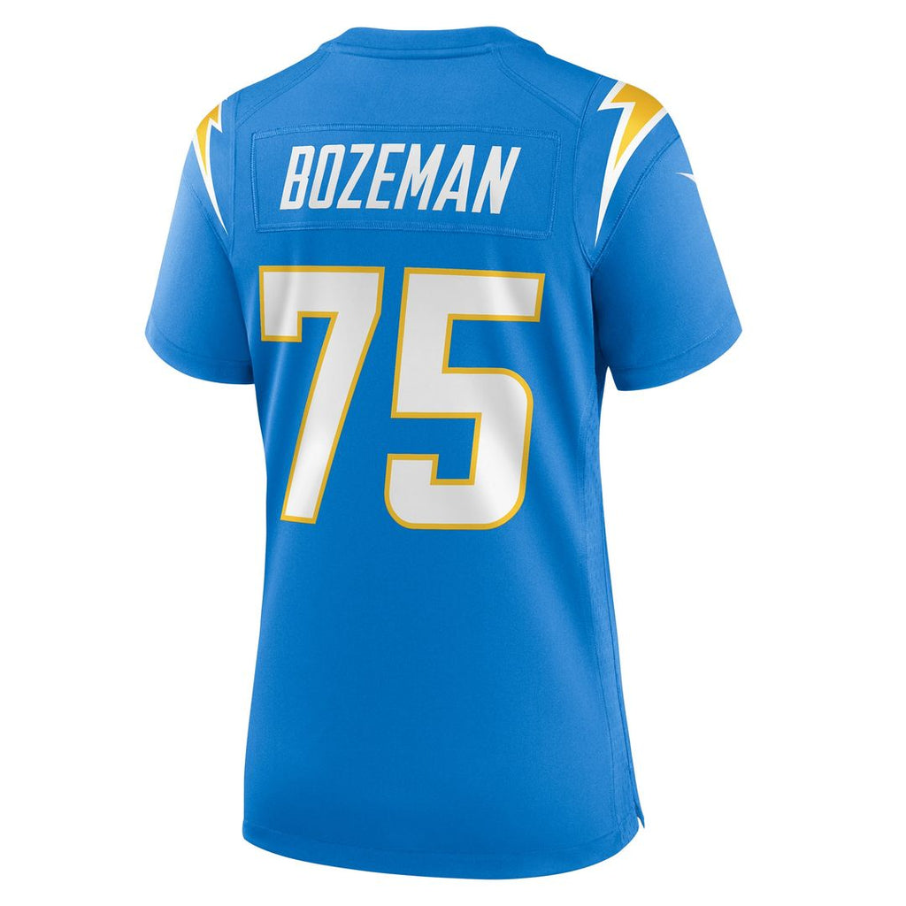 Bradley Bozeman Los Angeles Chargers Nike Women's  Game Official Jersey -  Powder Blue