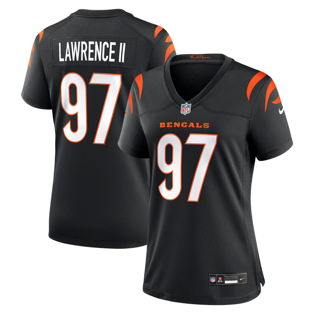 Dexter Lawrence II Cincinnati Bengals Nike Women's Game Official Jersey - Black
