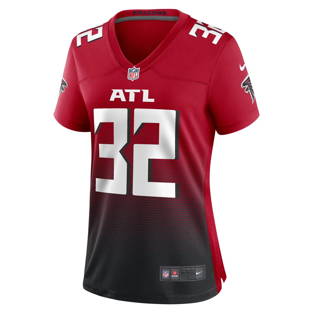 Jamal Anderson Atlanta Falcons Nike Women's Retired Game Official Jersey - Red