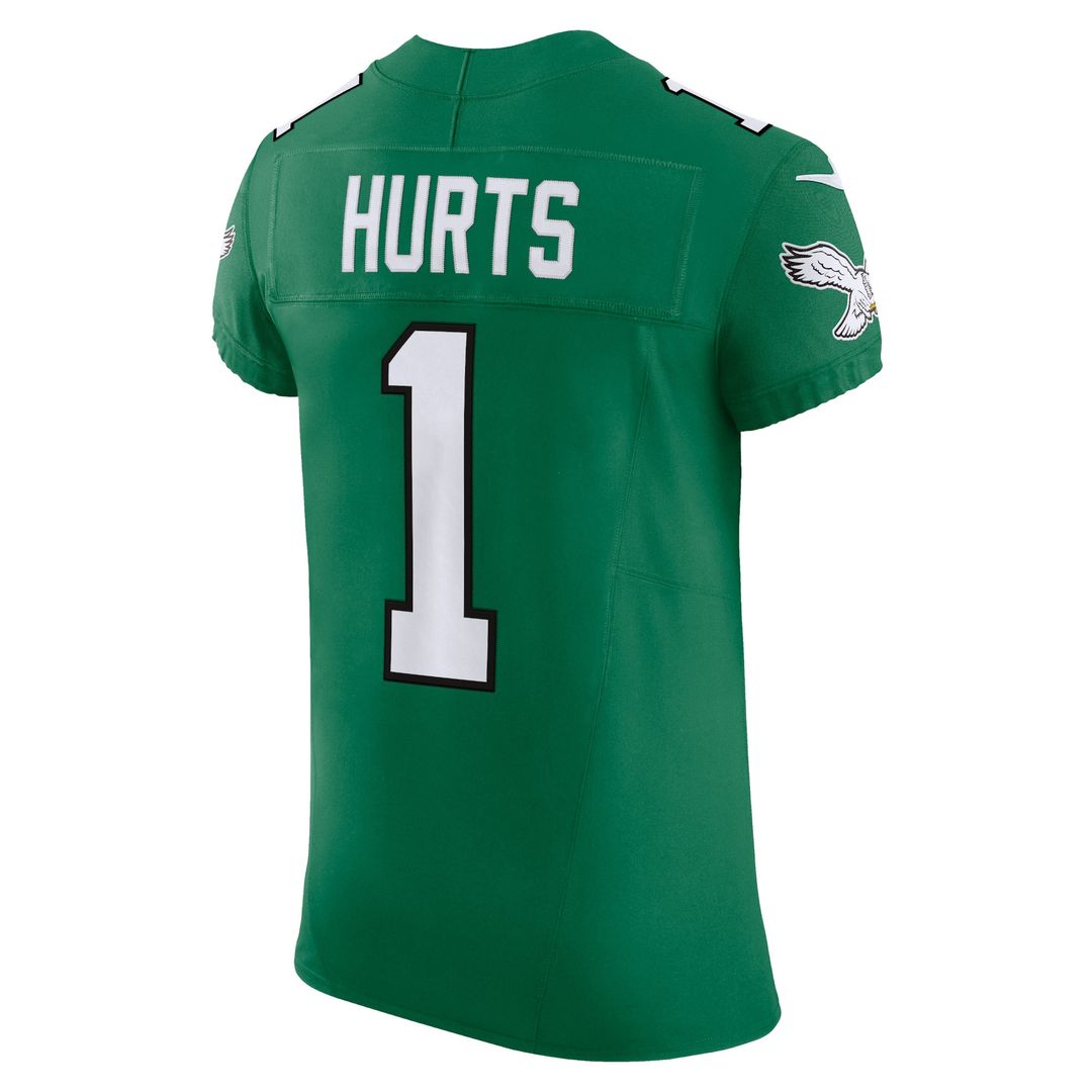 Jalen Hurts Philadelphia Eagles Nike 2nd Alternate Vapor F.U.S.E. Elite Official Jersey - Kelly Green
