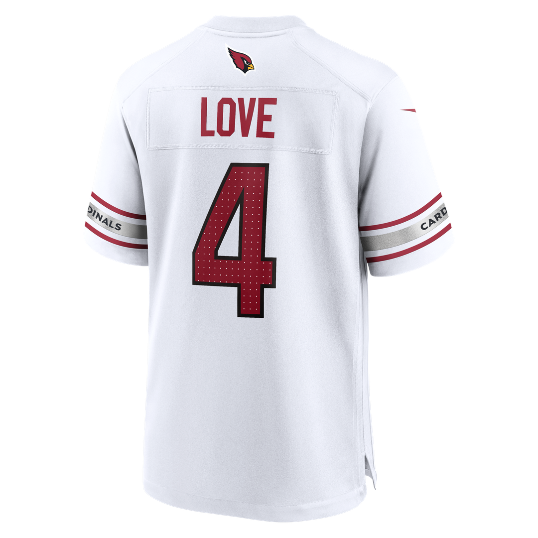 Jeremiyah Love Arizona Cardinals Nike Game Player Official Jersey - White