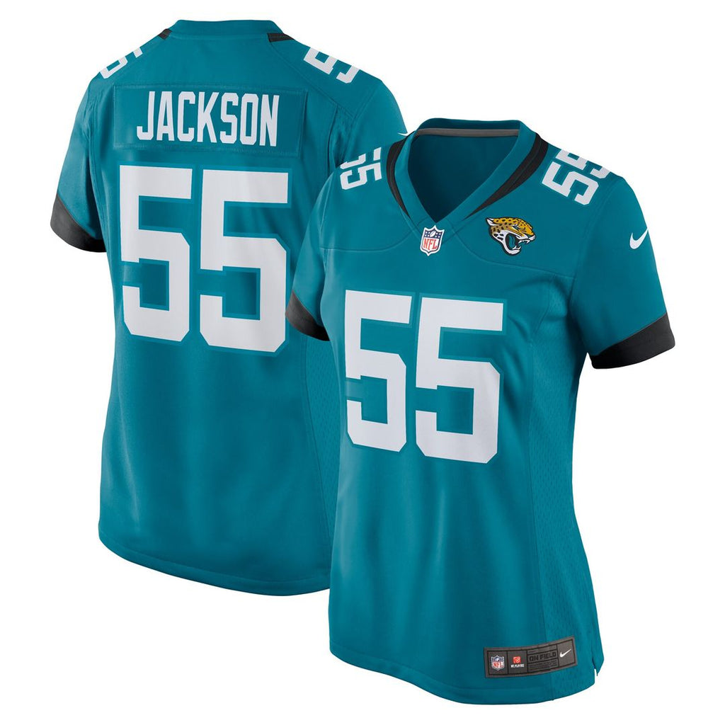 Dequan Jackson Jacksonville Jaguars Nike Women's  Game Official Jersey -  Teal
