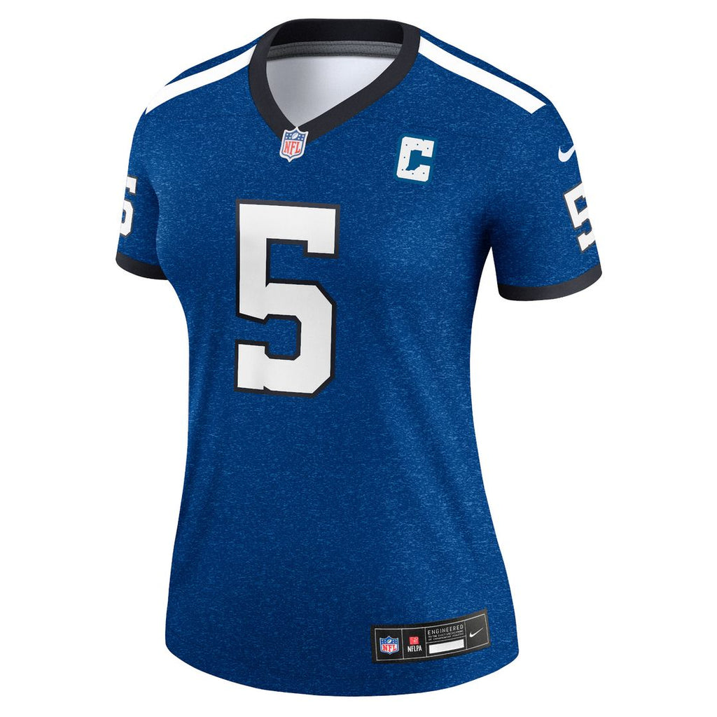 Anthony Richardson Indianapolis Colts Nike Women's Alternate Legend Player Performance Top - Royal