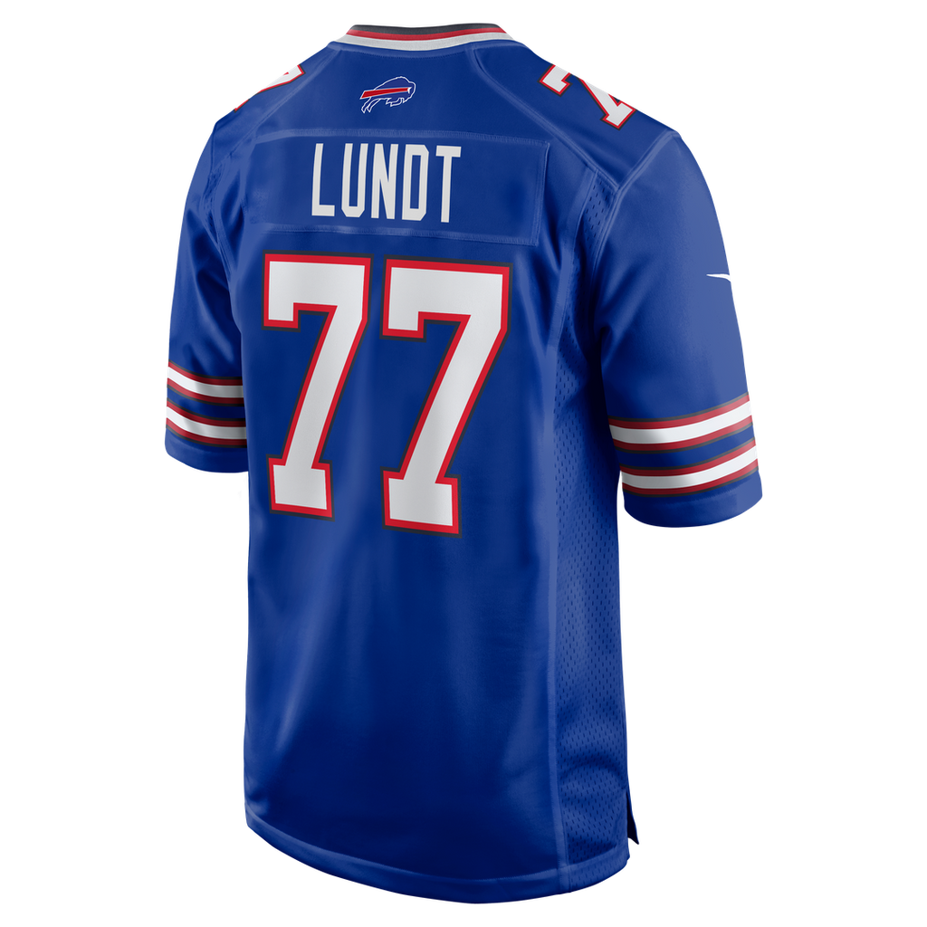 Chase Lundt Buffalo Bills Nike Team Game Jersey - Royal