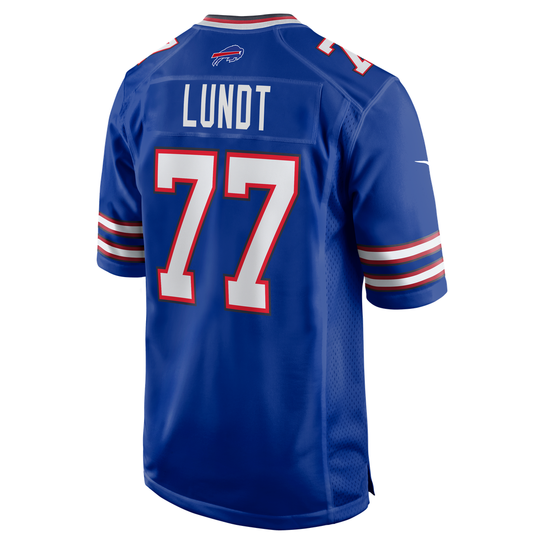 Chase Lundt Buffalo Bills Nike Team Game Jersey - Royal
