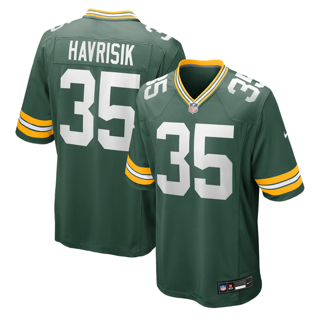 Lucas Havrisik Green Bay Packers Nike Team Game Jersey - Green