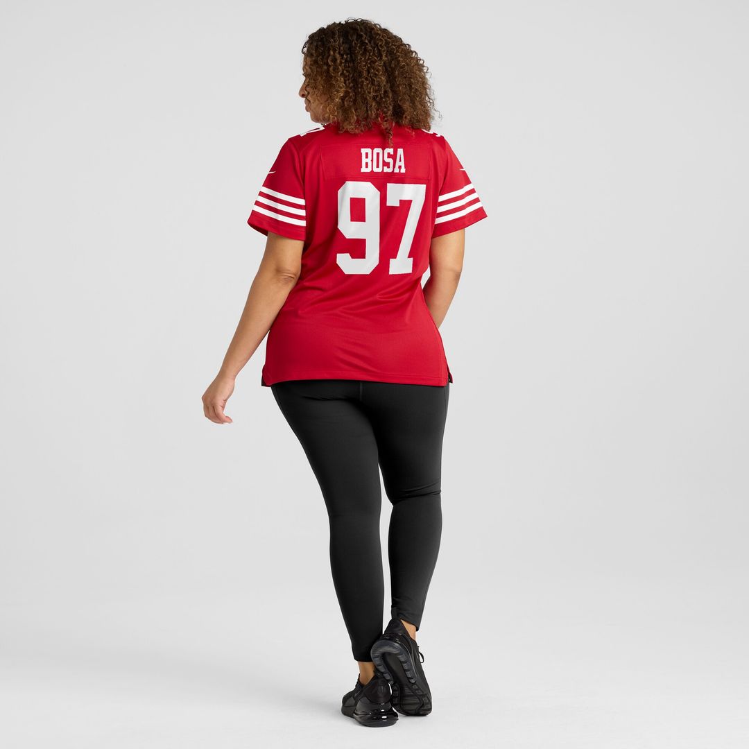Nick Bosa San Francisco 49ers Nike Women's Player Jersey - Scarlet
