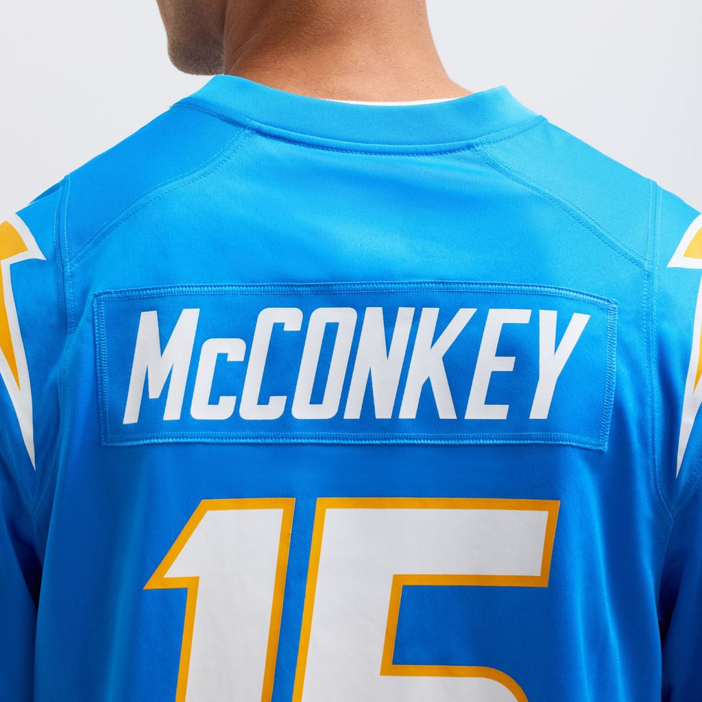 Ladd McConkey Los Angeles Chargers Nike Player Game Jersey - Powder Blue