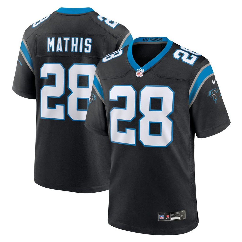 Damarri Mathis Carolina Panthers Nike Team Game Official Jersey -  Black